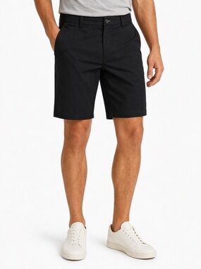 Haggar H26 Men’s Performance Black Shorts, Golf, Casual Work, 36
